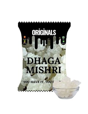 Originals Dhaga Mishri | Crystal Rock Suger | Thread Sugar | 900 gm