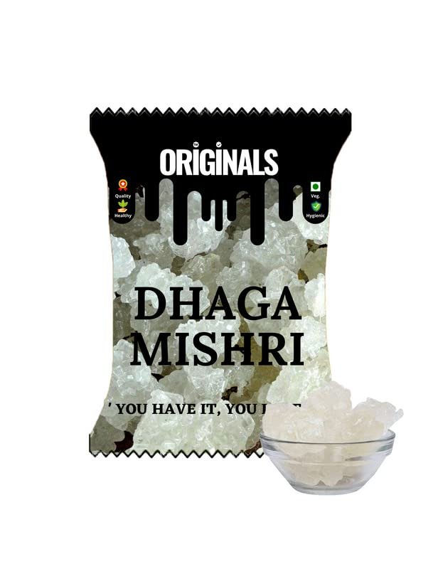 Originals Dhaga Mishri | Crystal Rock Suger | Thread Sugar | 900 gm