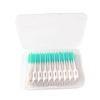 LOSA 160 Pcs Dental Interdental Brush Tooth Pick Flosser Toothpick Sticks Green view 2