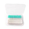 LOSA 160 Pcs Dental Interdental Brush Tooth Pick Flosser Toothpick Sticks Green view 3