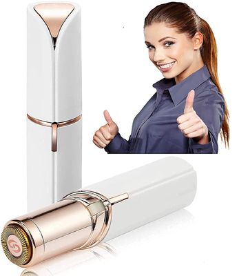 HGNOVA Hair Removal Machine for Women Chin, Cheek, Eyebrow, Upper Lip Hair Remover for Women - Lipstick Shaped and Easy to Carry