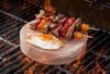 Josan Brothers Natural Himalayan Rock Salt Block Cooking Plate for Cooking, Grilling, Cutting and Serving, Food Grade Salt (8 X 8 X 2 (Round Shape)) view 3