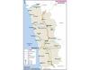 Ratnagiri District Map, Maharashtra (36 Width) view 1