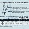 20-30 mmHg Medical Compression Calf Sleeve for Men and WomenBeige,M view 2