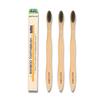 ANTHOM Bamboo Toothbrush with Charcoal Activated Soft Bristles | 100% Eco-friendly Soft Toothbrush | Pack of 3 view 1