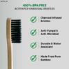 ANTHOM Bamboo Toothbrush with Charcoal Activated Soft Bristles | 100% Eco-friendly Soft Toothbrush | Pack of 3 view 3