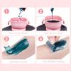 Wax heater, 400ml high capacity 100W single wax heater for hair removal view 3