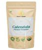 A D Food & Herbs Calendula Flower Powder Aromatic Edible for Homemade Lattes, Tea Blends, Bath Salts, Gifts, Crafts (50 Gms x pack of 4) view 1