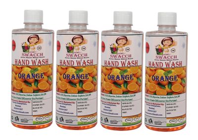 HANDWASH 500ML(PACK OF 1) (ORANGE, PACK OF 4)