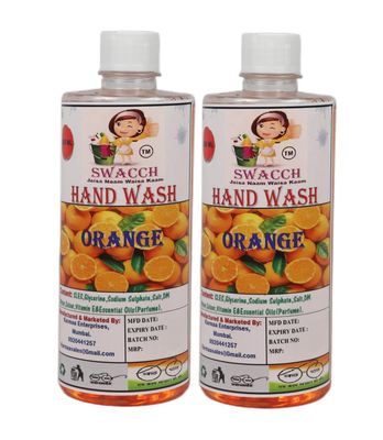 HANDWASH 500ML(PACK OF 1) (ORANGE, PACK OF 2)
