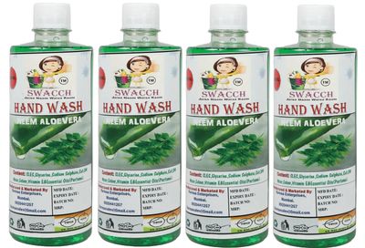 HANDWASH 500ML(PACK OF 1) (NEEM ALOVERA, PACK OF 4)