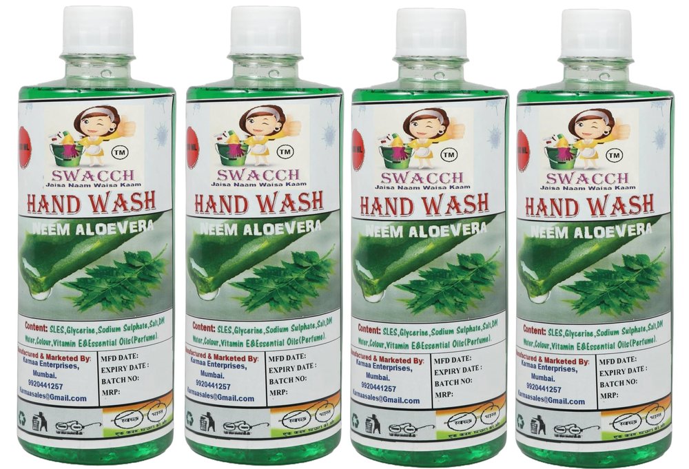 HANDWASH 500ML(PACK OF 1) (NEEM ALOVERA, PACK OF 4)