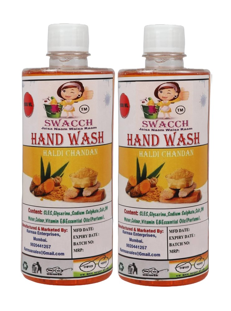 HANDWASH 500ML(PACK OF 1) (HALDI CHANDAN, PACK OF 2)