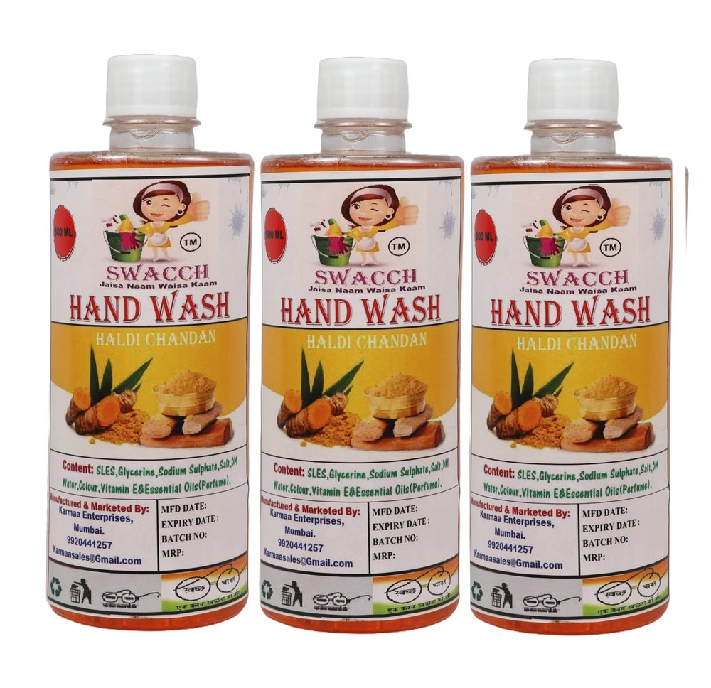 HANDWASH 500ML(PACK OF 1) (HALDI CHANDAN, PACK OF 3)