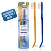 AIM DENTAL SUPPLY AIM Braces Toothbrush Soft Head V Trimmed Design 2-Pack | Quick Orthodontic Cleaning | Deep Clean Braces at Home view 1