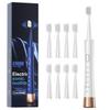 High Vibration Sonic Electric Toothbrush for Adults with 2 Minutes Smart Timer, Fast Charge Lasts Long, 5 Optional Modes, 8 Replacement Brush Heads Ultra Whitening, White view 1