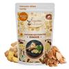 Forgotten Flavours - Sweet Ginger Candy| 100 gms | Dry Ginger Candy for Nausea/Cough Relief | After Meal Digestive | Vacuum Dried Candy | Adrak Candy with No Artificial Preservatives | No Sulphur | Pack of 1 view 1