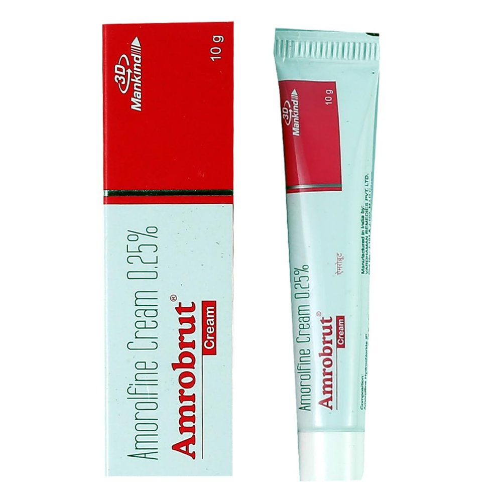 Amrobrut 0.25% W/W Cream 10gm