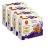 SAHU GAJAK BHANDAR Peanut Chikki 2400g (Pack of 4 Each Box 600g) | Chiki | Peanuts Chikkis | Sweets | Gazak | Mungfali Gajjak | No Added Preservatives and Colours view 1