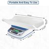 Dr. Care Digital Baby Weighing Scale, Infant, & Toddler Tray Weight Scale Measure Up To 30Kg With LCD Display Baby Weight Machine,White view 3