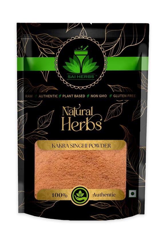 SAI HERBS Kakra Singhi Pure Siddha Powder- Kakda Singi Siddha Powder- Pistacia Integerrima - Zebrawood - Pure & Natural. (250 Grams)