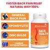 Nutrisage Back Health, Spine and Disc, Back Pain Relief with 9 Potent Herbs - All Natural, Help Relieve Back Pain, Spondylitis, Herniated Disc 60 Veg Cap (Pack of 2) view 3