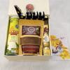 Angroos Traditional Onam gifts hamper box with organic coffee powder and hand crafted boat view 1