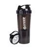 COOL INDIANS Gym Shaker Bottle For Protein Shake Gym Bottle Sipper Bottle For Men Women 500 ml Shaker Bottle For Gym (Black) view 1