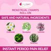 everteen Menstrual Cramps Roll-On for Period Pain Relief in Women - 2 Packs (10ml Each) view 2