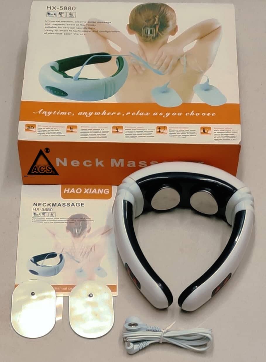 ACS Cervical Vertebra Massager Treatment Device Electric Pulse Neck Massager
