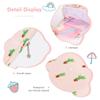 2 Pieces Sanitary Napkin Storage Bag Menstrual Pad Bag Nursing Pad Holder Portable Menstrual Period Sanitary Pouch Zipper Tampons Collect Bags for Teen Girls Women Ladies view 3