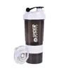 COOL INDIANS Gym Shaker Bottle For Protein Shake Gym Bottle Sipper Bottle For Men Women 500 ml Shaker Bottle For Gym (White) view 1