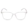 CREEK Blue Light Blocking Glasses, Computer Reading/Gaming/TV/Phones Glasses for Women Men, Anti Eyestrain & UV Glare (with Testing Kit, and Lens Cleaner) CR E 2369 (TRANSPARENT) view 2