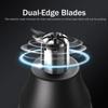 BCFHYK Painless Reachargeable Ear&Nose Hair Trimmer For Men Women,Usb Electric Waterproof Eyebrow Facial Hair Removal Nose Grooming Garget For Men,Unique Gift For Men,Dad Or Boyfriend, Black view 2
