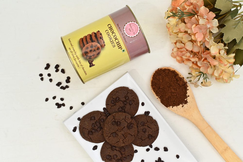 Bakers At 169 Degree Chocochip Cookies 150 Gms | sweet and crunchy with bits of chocolates, an all time favourite| Handmade Gourmet Biscuits