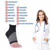 Ankle Compression Sleeve for Women Men, 20-30 mmHg Foot Sleeves for Ankle Heel Support Injury Recovery for Sports Achilles, Ankle Protection for Running Cycling Dancing Ankle Sports Socks (M, Black) view 4