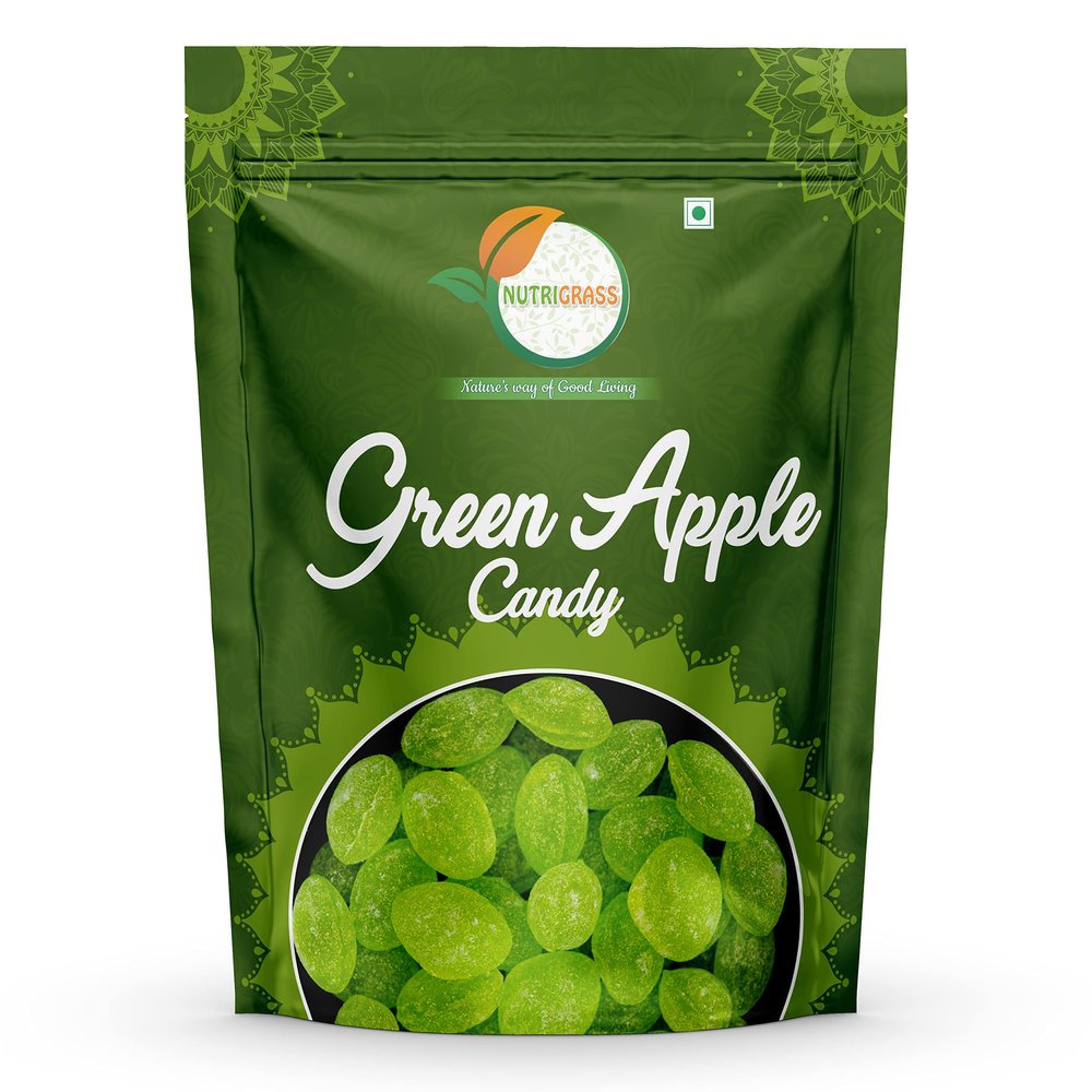 NUTRIGRASS Green Apple Candy, 900gm