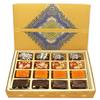 Ghasitaram Gifts Jaiccha 16 pcs Ghasitaram Special Bites SQ Box |Gift Hamper|Diwali Gift Hamper|Food Hampers|Gourmet Hampers| view 1