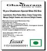Ghasitaram Gifts Jaiccha 16 pcs Ghasitaram Special Bites SQ Box |Gift Hamper|Diwali Gift Hamper|Food Hampers|Gourmet Hampers| view 2
