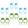 FOMIYES Nosebleed Stoppers Nose Stop Clips Portable Nose Clips Useful Nose Pinchers Epistaxis Clip for Home Pack of 12 view 3