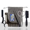 T.O.G. Beard Comb Set Grooming Scissors Styling Combs Wide Tooth Comb for Men Black view 2