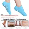 CALIST Soft Moisturizing Gel Socks, Gel Spa Socks For Repairing and Softening Dry Cracked Feet Skins, Gel Lining Infused with Essential Oils and Vitamins (Color May Vary) view 3