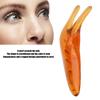 Nose Reduction Massager, Nose Scraper ABS Small Eliminate Puffiness for Back for Cheek Amber view 4