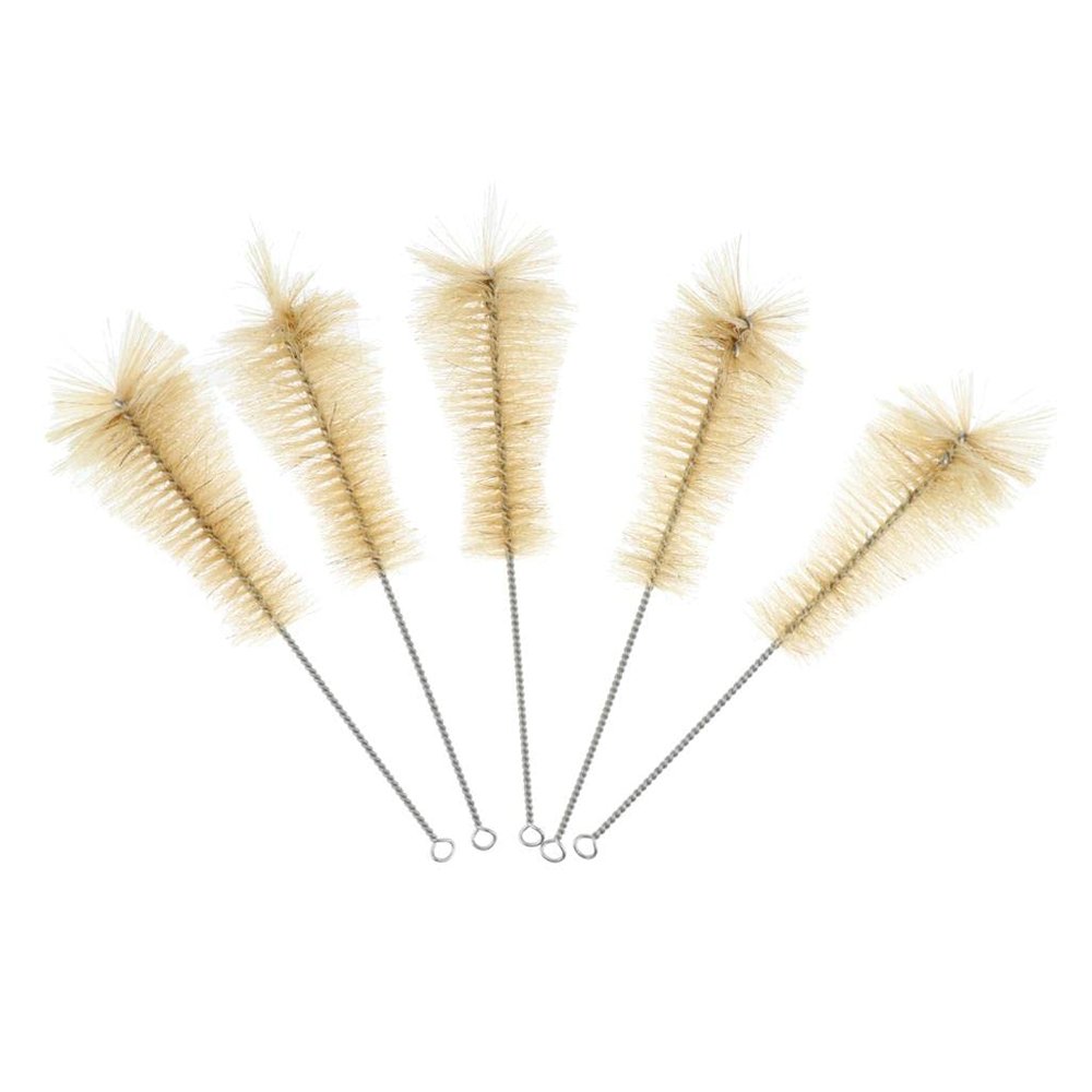 CALANDIS 5 Pieces Beaker Brush Cleaner Tool for Lab Supplies for 100Ml Beaker
