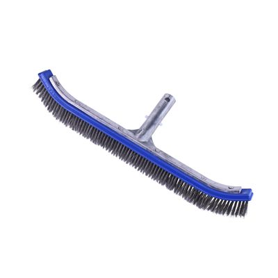 SPIRY FI ENGINEERS Swimming Pool 18" Algae Cleaner Brush with Aluminium Handle and Stainless Steel Bristle