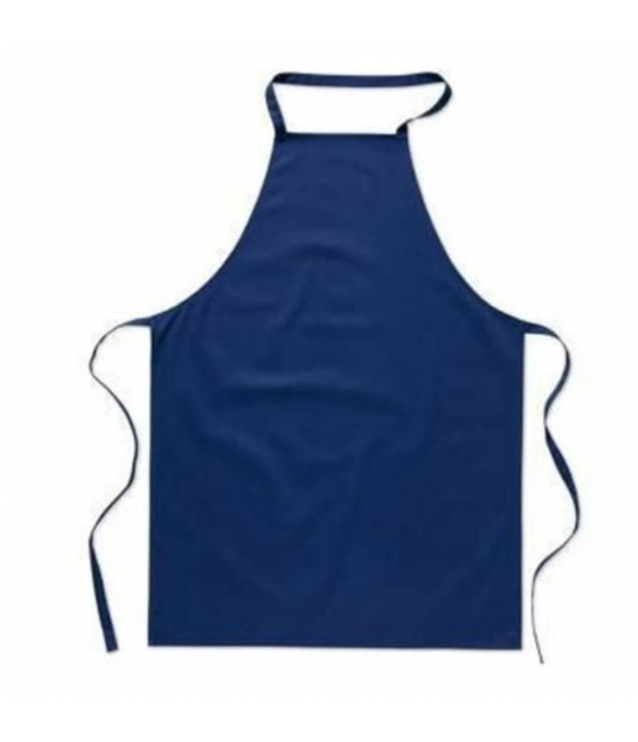 Cotten appron Blue