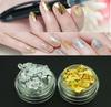 Gold Leaf, Silver Foil, Flakes with Tweezers,Resin Gold Flakes,Metallic Gold Flakes for Nail Deco,Arts and Crafts(15g Each) view 4