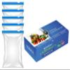 MOBDESK BPA-Free Zip Lock Bag for Fridge | Resealable Ziplock Pouch for Food & Travel | Leakproof Freezer Storage Bags | Zip Lock Covers & Zipper Pouch for Kitchen | Freezer Storage Bags-V-325 view 1