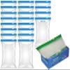 MOBDESK BPA-Free Zip Lock Bag for Fridge | Resealable Ziplock Pouch for Food & Travel | Leakproof Freezer Storage Bags | Zip Lock Covers & Zipper Pouch for Kitchen | Freezer Storage Bags-V-325 view 1