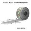 Vastu Vardan Iron Strip for Vastu Remedy | 1 Inch | Pack of 1 | Vastu Strip Remedy |25MM Width, Thikness-0.3MM, 8Feet Length Approx. | Vastu Remedy | view 4